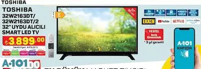 TOSHİBA 32 UYDULU FULL HD SMART LED TV